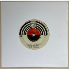 Şahinler Plak Ümit Tokcan Oy Bir Sigara Ver Bana - Yaylanın Çimenine  45 Lik Plak (Orijinal Dönem Baskı)