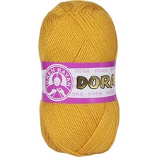 FRY 1 Adet Dora El Örgü Ipi Yünü 100 gr 102 Sarı