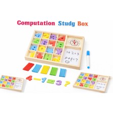 Direkstoktan Ahşap Eğitici Matematik Seti – Wooden Toys Computation Study Box