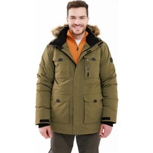 2AS Saalbach Man Down Jacket Green Erkek Mont
