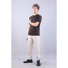 Mckanzie 4625 Modal Kumaş Omuz Trikolu O Yaka T-shirt