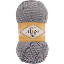 Alize Coton Gold Plus (1 Adet) 21 Açık Gri El Örgü Ipliği