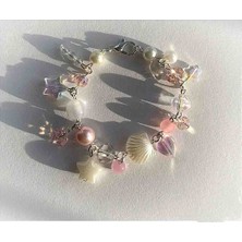 Pinterest Midye Yıldızlı Bileklik