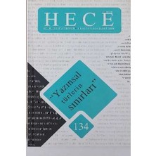 Hece Yayınları Hece Aylık Edebiyat Dergisi  SAYI:134 Şubat 2008