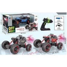 AnDen Toys Uzaktan Kumandalı Metal Aksamlı Duman Atan Arazi Aracı