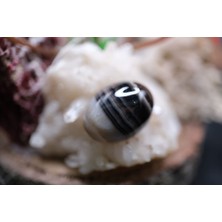 Aries 12.80CT 18.2X13.4MM Natural Banded Agate