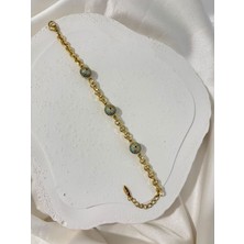 Xuping Gold Nazar Boncuklu Bileklik