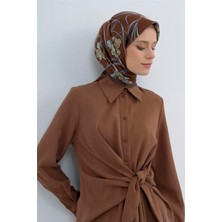 Armine  Saf Ipek Twill Eşarp 9512D 54