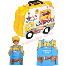 Oyuncakzade 22 Parça Çantalı Tamir Seti ve Tamirci Kostumü