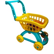 Oyuncakzade Market Arabası Meyveli Fileli Oyuncak Kız ve Erkek Cocuk Oyuncak Araba