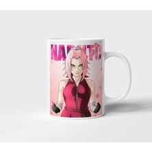 Haruno Sakura Naruto Anime Tasarım Kupa - Hediyelik Kupa - Baskılı Kupa