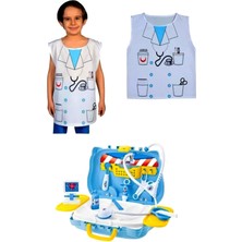 Oyuncakzade Oyun Doktor Bavulum Seti Doktor Çantası Doktor Yeleği Meslek Setleri Oyun Setleri