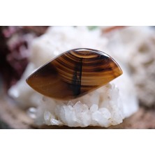 Aries 10.00CT 26.5X13.7MM Natural Montena Agate