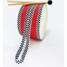 Oyuncakzade 2'li Set Askılı Çocuk Deri Davulu Bateri Seti - Deri El Davulu