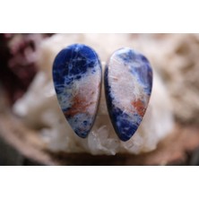 Aries 14.65CT 20.8X11MM Natural Sodalite Pair