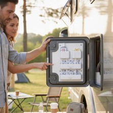 Karavan Kasetli Tuvalet Kapak Organizerı -Thetford , Dometic , Fiamma Uyumlu