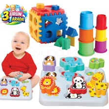 Oyuncakzade Popüler Ilk Yaş Eğlenceli Eğitim Oyuncak Seti