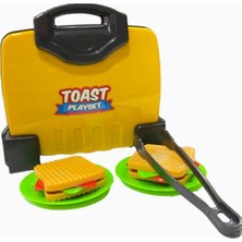 Oyuncakzade Evcilik Mutfak Seti Aksesuarlı 25 cm Tost Makinesi Aksesuarlı Set