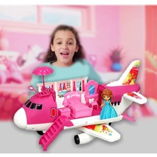 Oyuncakzade Pembe Özel Jetim Uçak Ev Bebek Seti