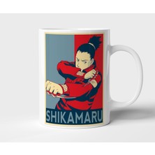 Shikamaru Nara Naruto Anime Tasarım Kupa - Hediyelik Kupa - Baskılı Kupa