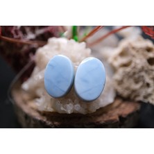 Aries 15.65CT 17.6X11.9MM Natural Blue Opal Pair