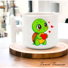 Tanem Bardak Kahve Çay Fincanı Hediye Sevgili Gün - T Kulp Kupa