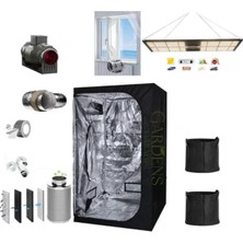 Pure Harvest 120X120X200 Bitki Yetiştirme Kabini Set Pro (Quite Silent)