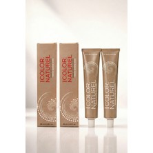 Color Naturel 8.34 Açık Altın Bakır  Kalıcı Saç Boyası 100 ml x 2 Adet Yeni Ambalaj