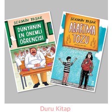 Taze Kitap Şermin Yaşar - Dünyanın En Önemli Öğrencisi - Abartma Tozu (Kızma Birader Oyun Seti Hediye)