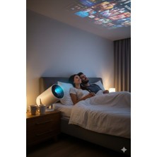 Feer Teknoloji HY300 Pro 4K Taşınabilir Projeksiyon Ultra Hd Wifi Destekli Akıllı Projeksiyon