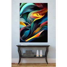 Mgi Design Renkli Soyut Akımlar Kanvas Tablo Modern Duvar Dekoru Salon Ofis Sanat Dekorasyon