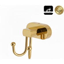 Premium Pirinç Doruk 2li Askılık Gold