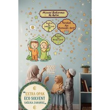 Kt Grup Üç Aylar Recep Şaban Ramazan Mat Görünümlü Sticker Seti