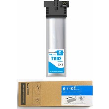 Oratek Epson WF-C5390DW T11D2 Xl  Yüksek Kapasiteli C13T11D240 (C) Mavi Ithal Muadil Kartuş - 5.000 Sayfa