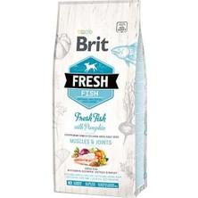 Üreticiniz Brit Fresh Balıklı ve Balkabaklı Yetişkin Köpek Maması 12 kg 481348