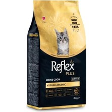 Üreticiniz Reflex Plus Hypoallergenic Maine Coon Tavuklu Yavru Kedi Maması 8 kg 481348