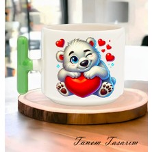 Tanem Bardak Kahve Çay Fincanı Hediye Sevgili Gün - T Kulp Kupa