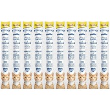 Üreticiniz Gimcat Sticks Somonlu ve Alabalıklı Çubuk Kedi Ödül Maması 1 Adet 50 gr 481348