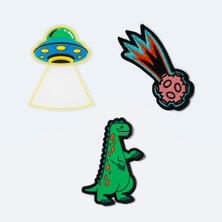 Jantifox Uzaylı Yama-Patch-Sticker Seti
