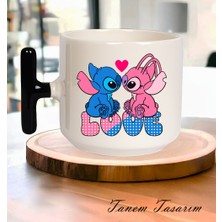 Tanem Bardak Kahve Çay Fincanı Hediye Sevgili Gün - T Kulp Kupa