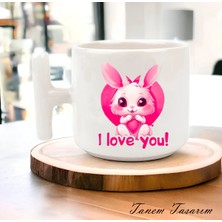 Tanem Bardak Kahve Çay Fincanı Hediye Sevgili Gün - T Kulp Kupa