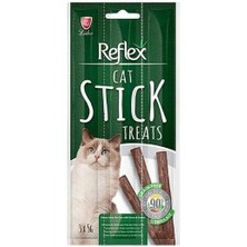 Üreticiniz Reflex Kaz ve Av Hayvanlı Stick Kedi Ödül Maması 1 Adet 3x5 gr 481348