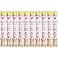 Üreticiniz Gimcat Sticks Kümes Hayvanlı Çubuk Kedi Ödül Maması 1 Adet 50 gr 481348