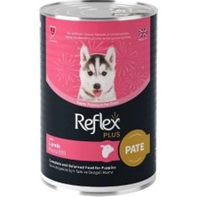 Üreticiniz Reflex Plus Pate Içinde Kuzu Etli Yavru Konserve Köpek Maması 1 Adet 395 gr 481348