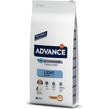 Üreticiniz Advance Light Medium Tavuklu Orta Irk Diyet Köpek Maması 12 kg 481348