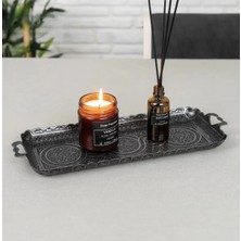 E Orient Türk Osmanlı Kahvesi Çay Içecek Servis Dikdörtgen Tepsi