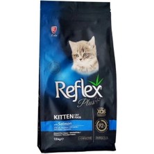Üreticiniz Reflex Plus Somonlu ve Pirinçli Yavru Kedi Maması 1.5 kg 481348