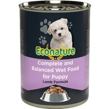 Üreticiniz Econature Kuzu Etli Yavru Köpek Konservesi 1 Adet 400 gr 481348