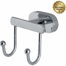 Premium Pirinç Doruk 2li Askılık,bornozluk