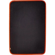 Üreticiniz Cattie Altıgen Model Kum Toplayıcı Fonksiyonel Kedi Paspası Medium Turuncu 37X50 cm